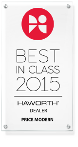 Best in Class 2015 Haworth Dealer